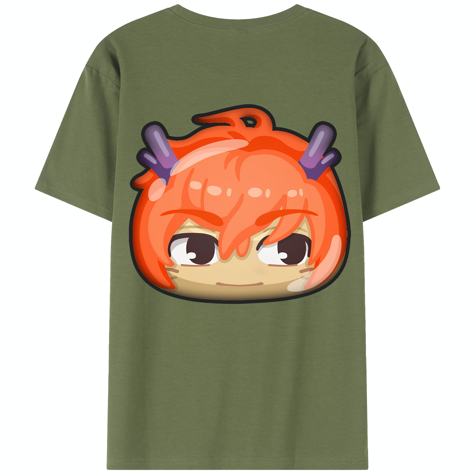 （画像用） 妖怪ウォッチ Yo-kai Watch 綿100％半袖Tシャツ（背面プリント）